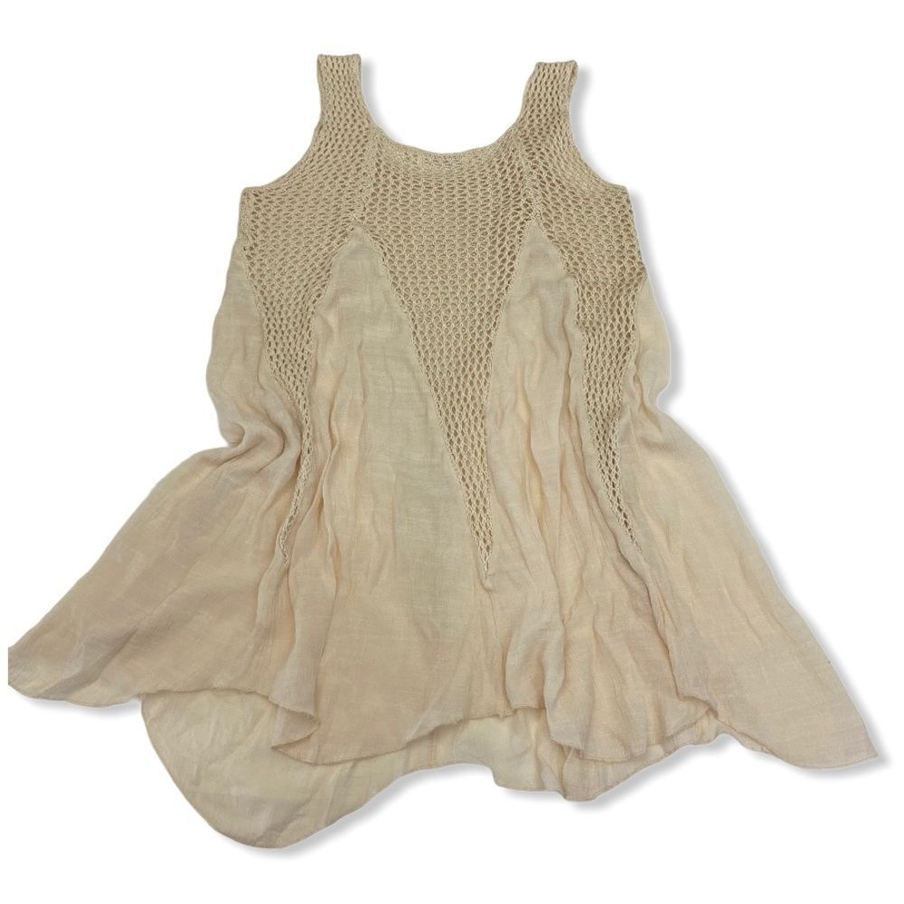 BOHO Crochet Tunic Tank - Picture 9 of 10